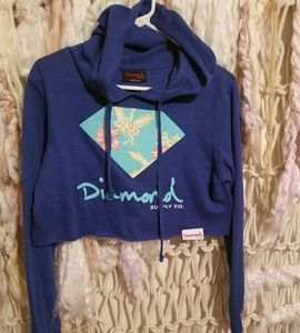 Diamond Supply Cropped Hoodie